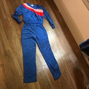 Vintage Terry Cloth Outfit XS